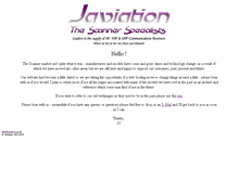 Tablet Screenshot of javiation.co.uk
